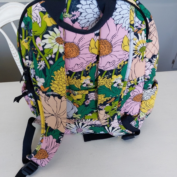 Vera Bradley Campus Backpack Bloom Boom NWT - Picture 3 of 5